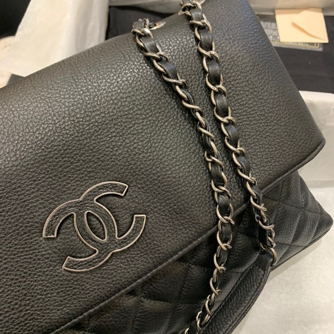 Chanel Lambskin flap bag 8095 black