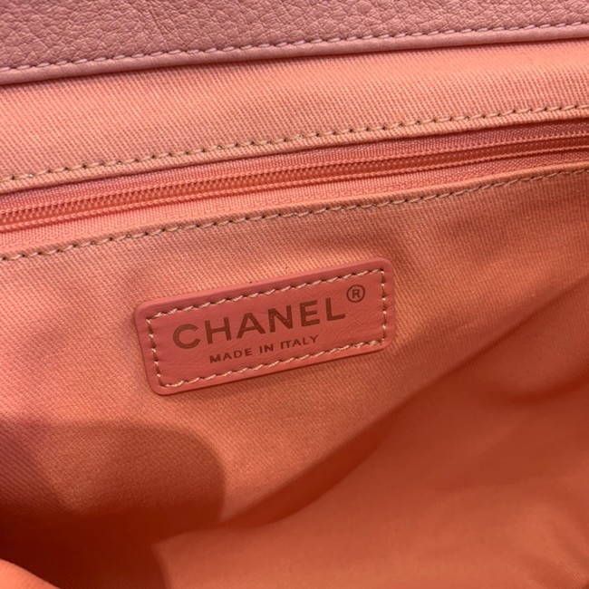 Chanel Lambskin flap bag 8095 pink