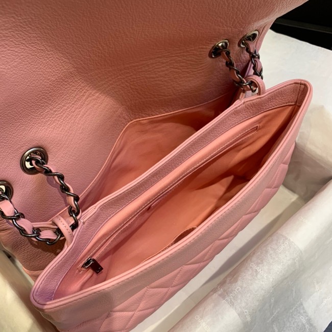 Chanel Lambskin flap bag 8095 pink
