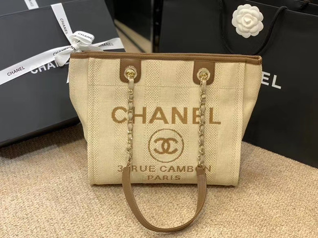 Chanel Shoulder Bag A66942 Beige