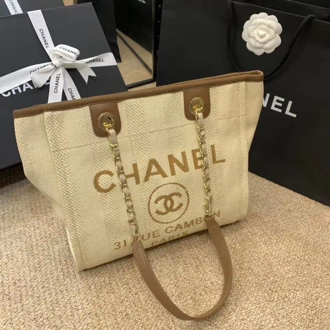 Chanel Shoulder Bag A66942 Beige