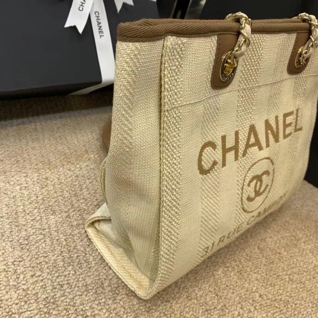 Chanel Shoulder Bag A66942 Beige