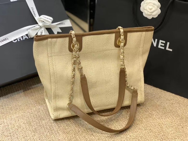 Chanel Shoulder Bag A66942 Beige