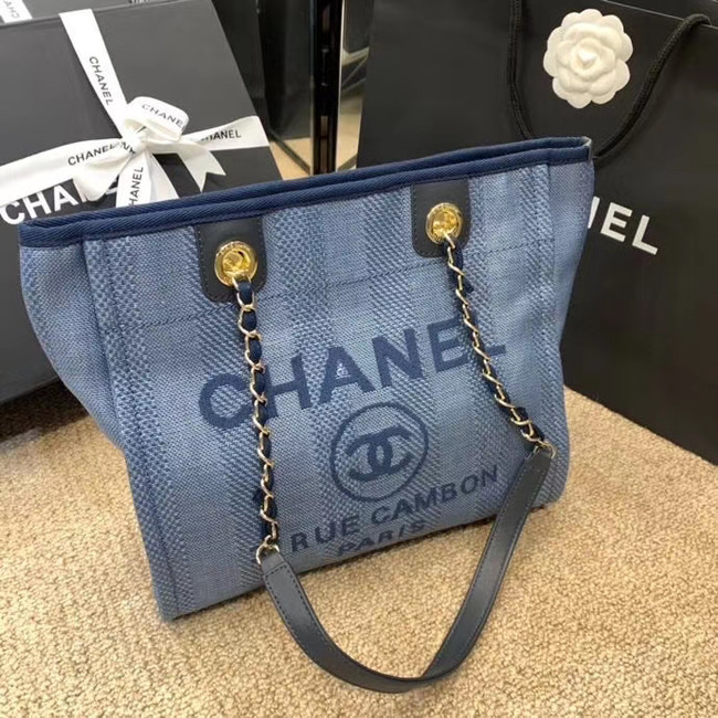 Chanel Shoulder Bag A66942 blue