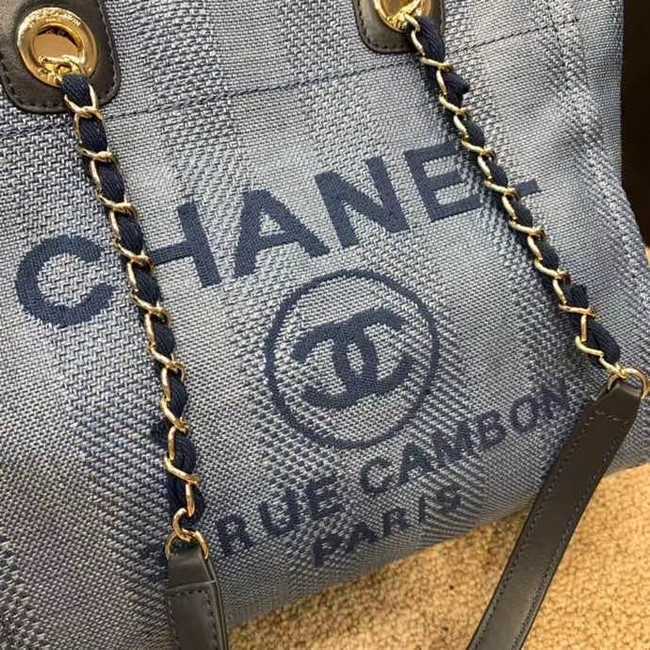 Chanel Shoulder Bag A66942 blue