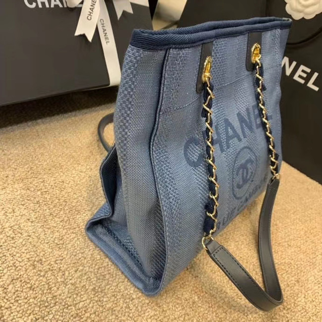 Chanel Shoulder Bag A66942 blue