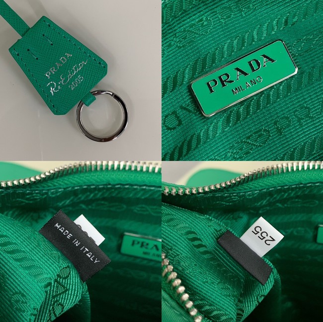 Prada Re-Edition 2005 nylon shoulder bag 1BH204 green