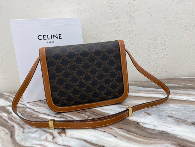 CELINE LARGE TRIOMPHE BAG CALFSKIN 88007 Brown