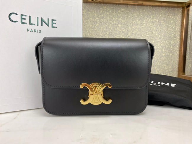 Celine MINI CLASSIC BAG IN BOX CALFSKIN CL01503 black