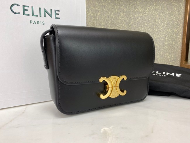 Celine MINI CLASSIC BAG IN BOX CALFSKIN CL01503 black