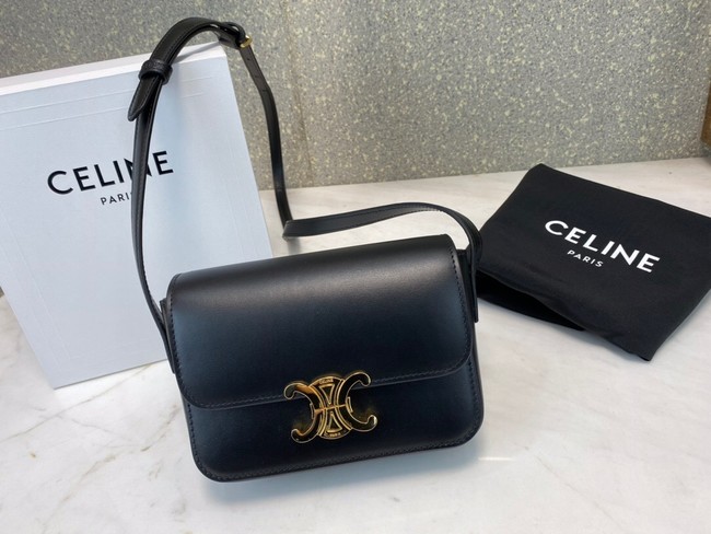 Celine MINI FOLCO BAG CANVAS CL01503 black