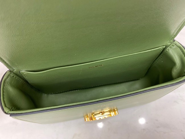 Celine MINI CLASSIC BAG IN BOX CALFSKIN CL01503 green