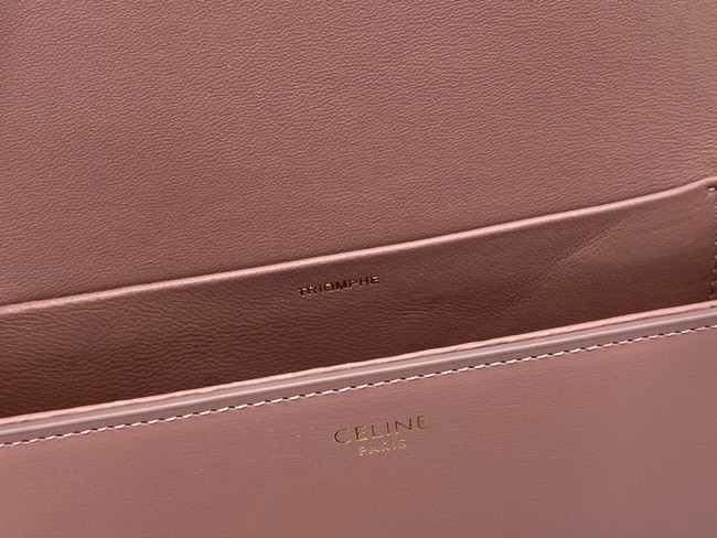 Celine MINI CLASSIC BAG IN BOX CALFSKIN CL01503 pink