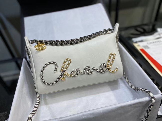Chanel Original Soft Leather Small Shoulder bag AS0592 white
