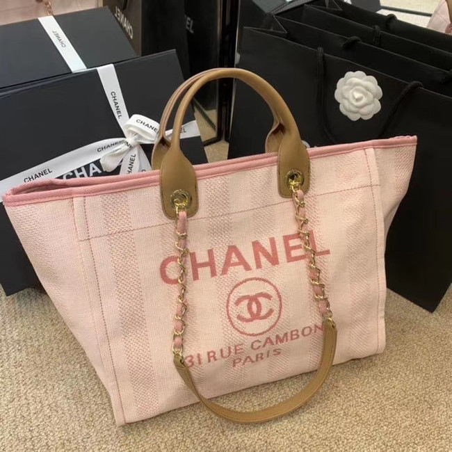 Chanel Shopping bag A66941 pink
