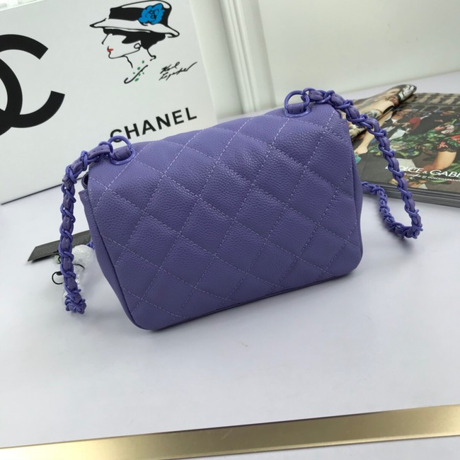 Chanel mini flap bag 8219 Lavender