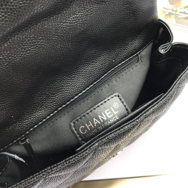 Chanel mini flap bag 8219 black