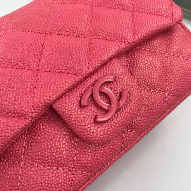 Chanel mini flap bag 8219 pink
