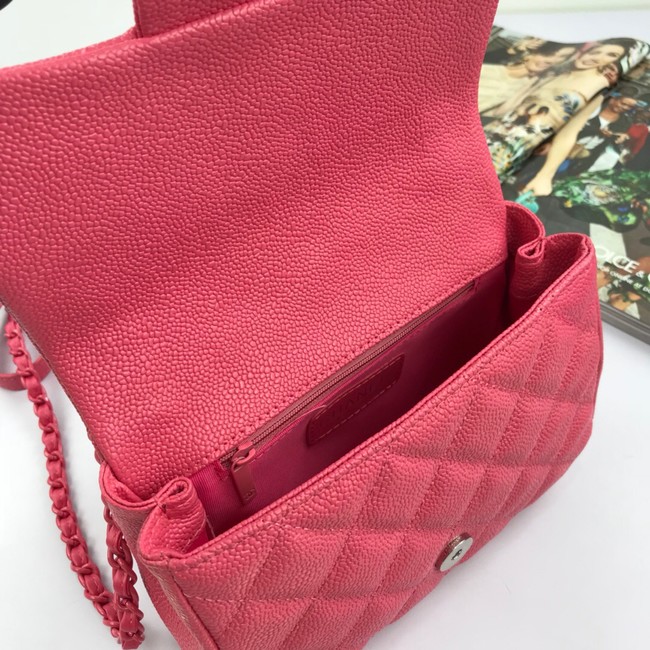 Chanel mini flap bag 8219 pink