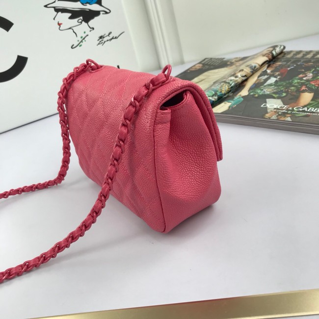 Chanel mini flap bag 8219 pink