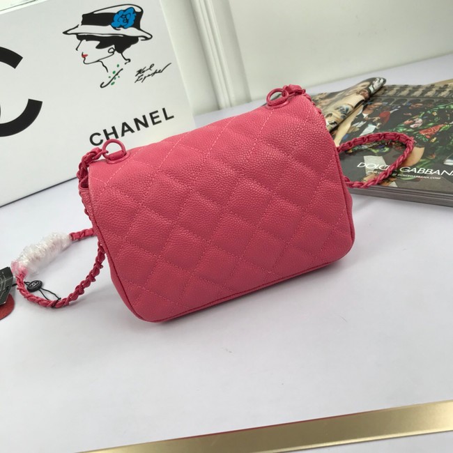 Chanel mini flap bag 8219 pink