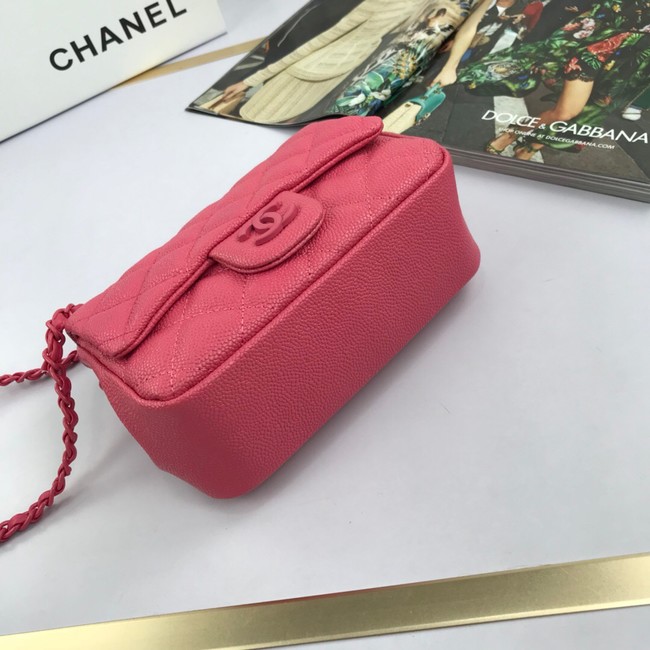 Chanel mini flap bag 8219 pink
