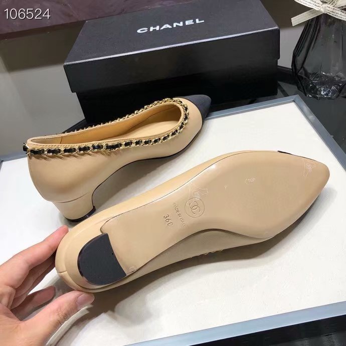 Chanel Shoes CH2594KFC-3 Heel height 4CM