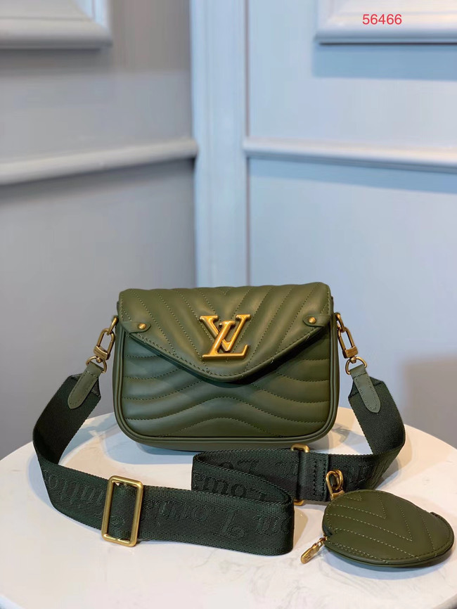 LOUIS VUITTON NEW WAVE Shoulder Bag M56466 Olive green