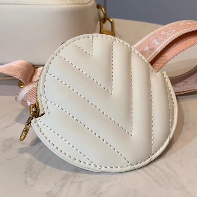 LOUIS VUITTON NEW WAVE Shoulder Bag M56466 white 