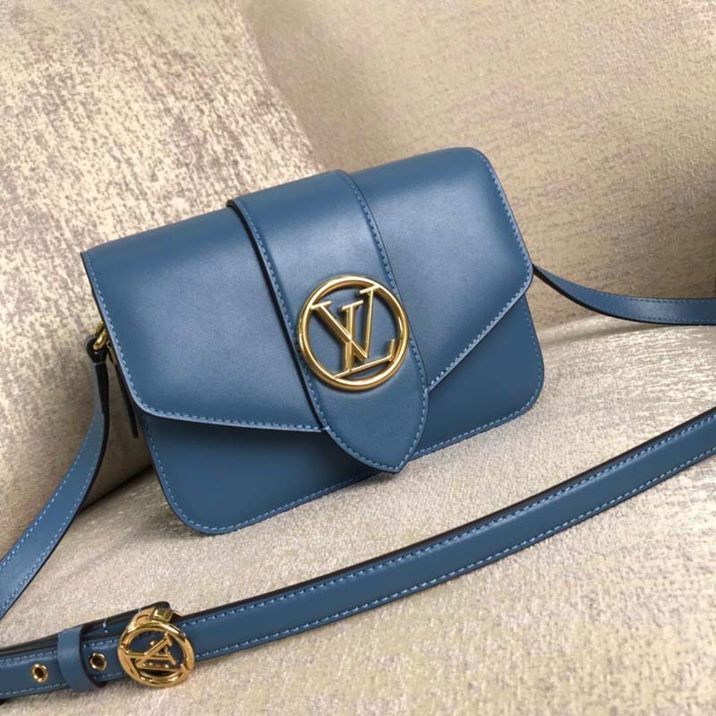 Louis Vuitton Original Smooth Leather M53950 Blue