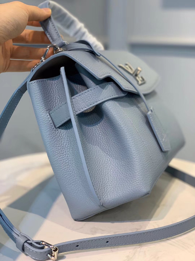 Louis vuitton original LOCKME EVER BB M53937 light blue