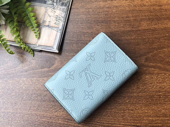 Louis vuitton original Iris Wallet M69213 blue