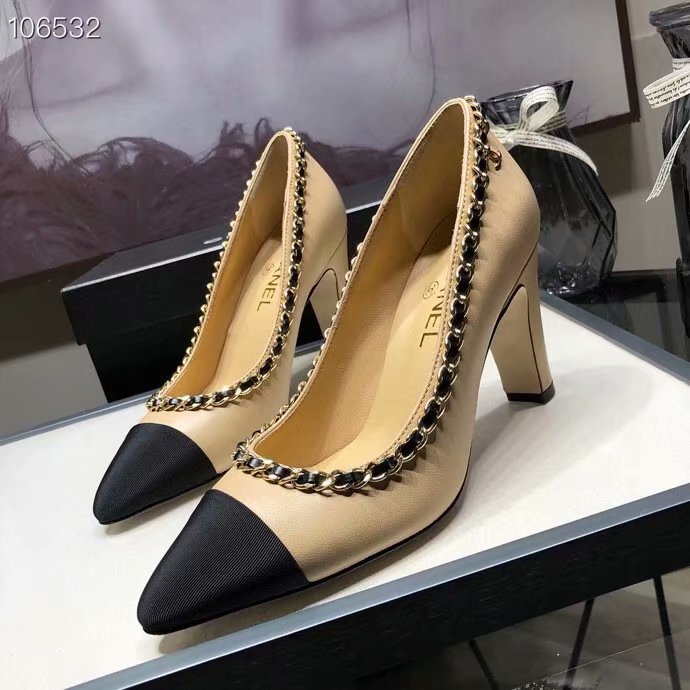 Chanel Shoes CH2595KFC-1 Heel height 8CM