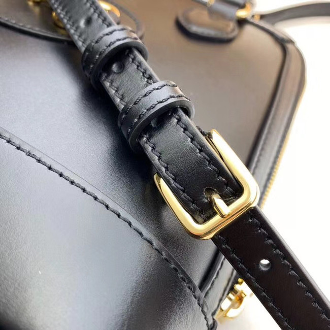 Gucci 1955 Horsebit small top handle bag 621220 black