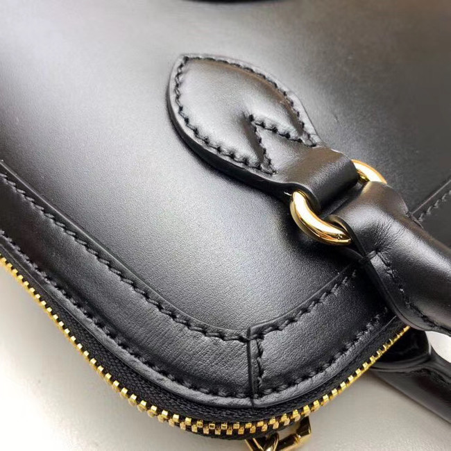 Gucci 1955 Horsebit small top handle bag 621220 black