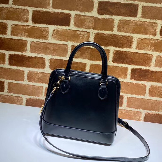 Gucci 1955 Horsebit small top handle bag 621220 black