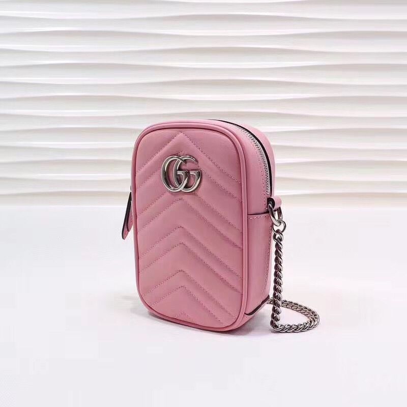 Gucci GG Marmont Mini Bag 575188 Pink