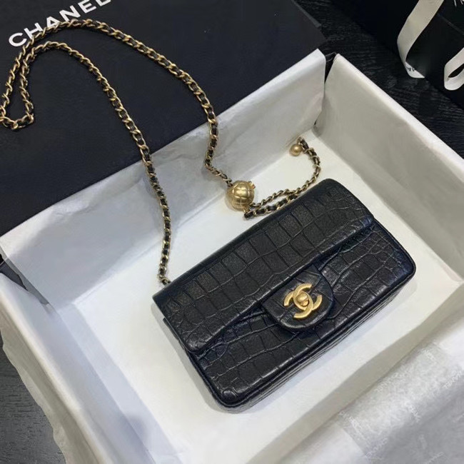 Chanel mini flap bag AS1786 black