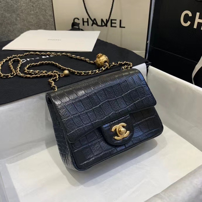 Chanel mini flap bag AS1787 black