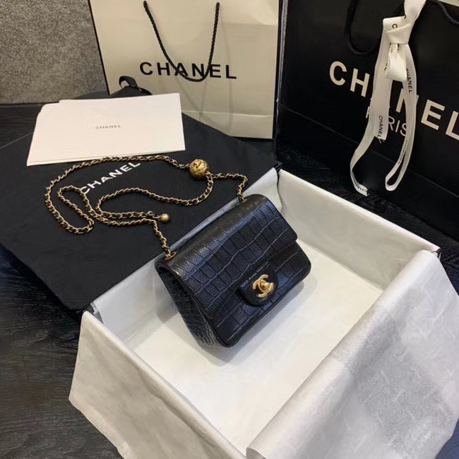 Chanel mini flap bag AS1787 black