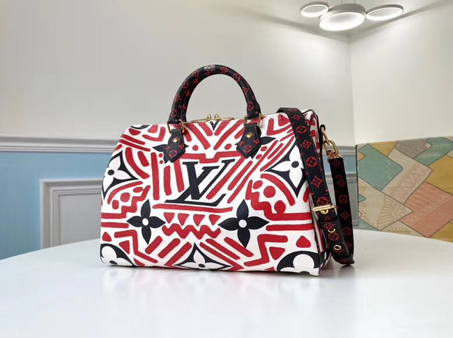 Louis Vuitton SPEEDY BANDOULIERE 30 M44572 red