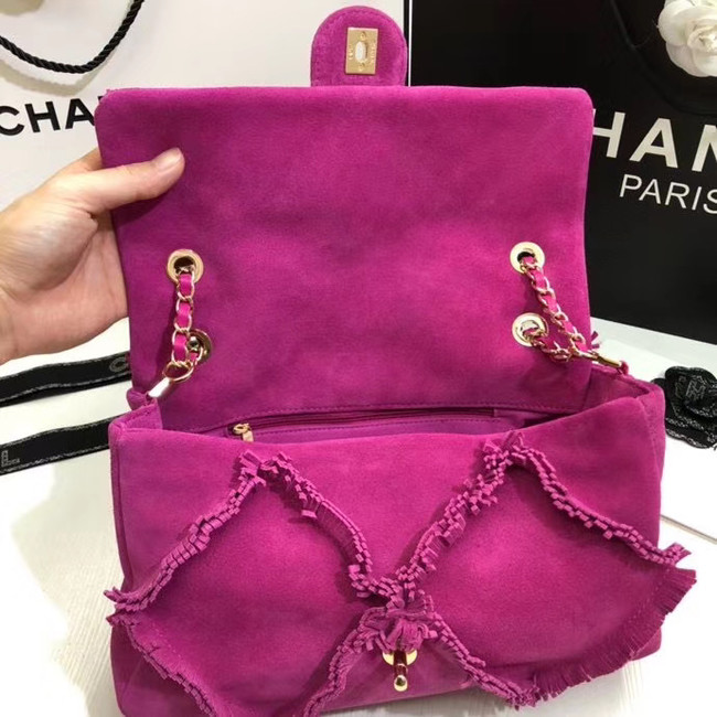 Chanel Flap Bag Original Chamois AS1502 rose