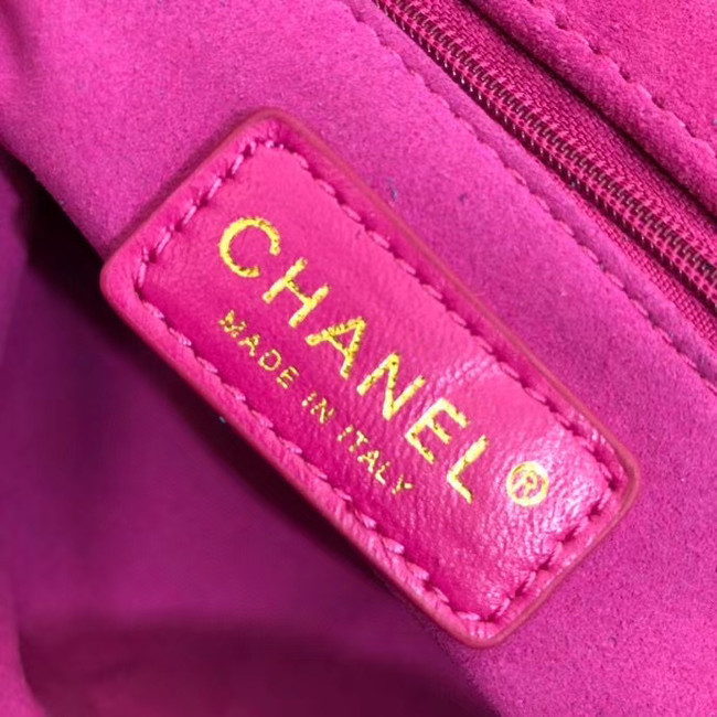 Chanel Flap Bag Original Chamois AS1502 rose
