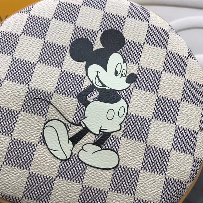 Louis Vuitton Damier Azur Canvas BOITE CHAPEAU SOUPLE Disney x Mickey Mouse N40333