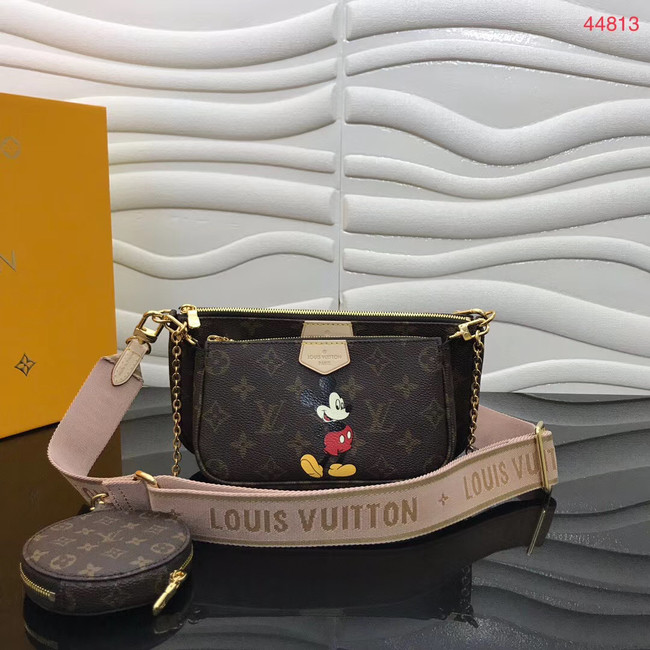 Louis Vuitton Original Monogram Canvas Disney x Mickey Mouse M44823 pink