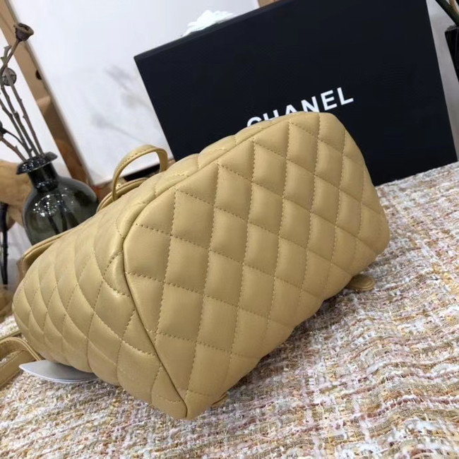 Chanel Backpack Sheepskin Original Leather 83431 gold