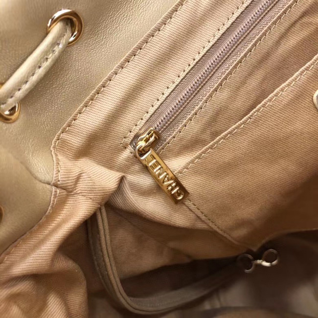 Chanel Backpack Sheepskin Original Leather 83431 gold
