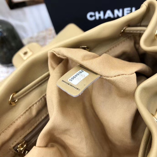 Chanel Backpack Sheepskin Original Leather 83431 gold