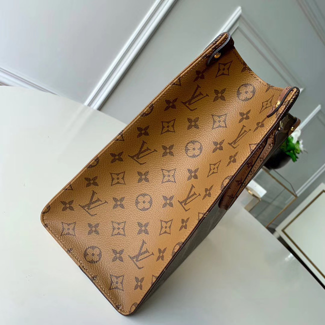 Louis vuitton original ONTHEGO Monogram Reverse Medium tote bag M45321