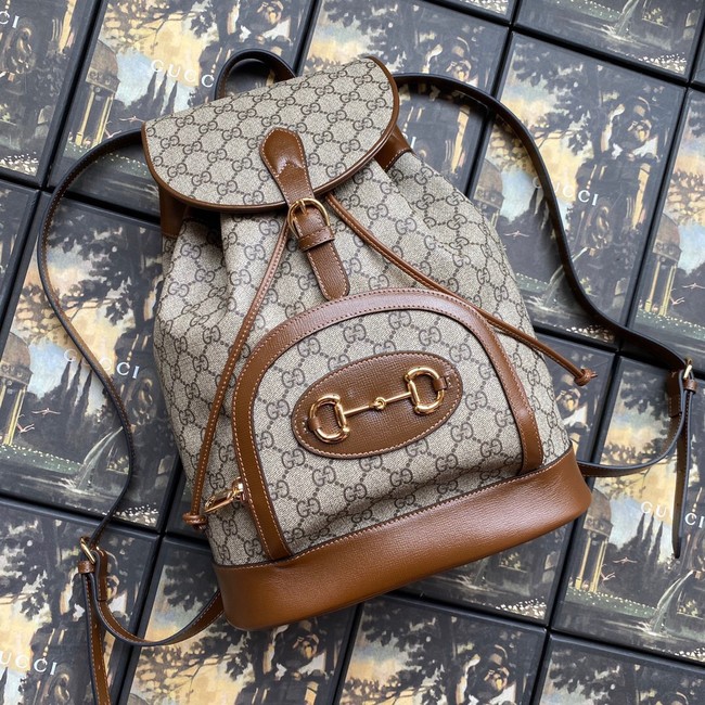 Gucci 1955 Horsebit backpack 620849 Brown 